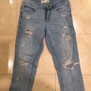 Ripped jeans never worn